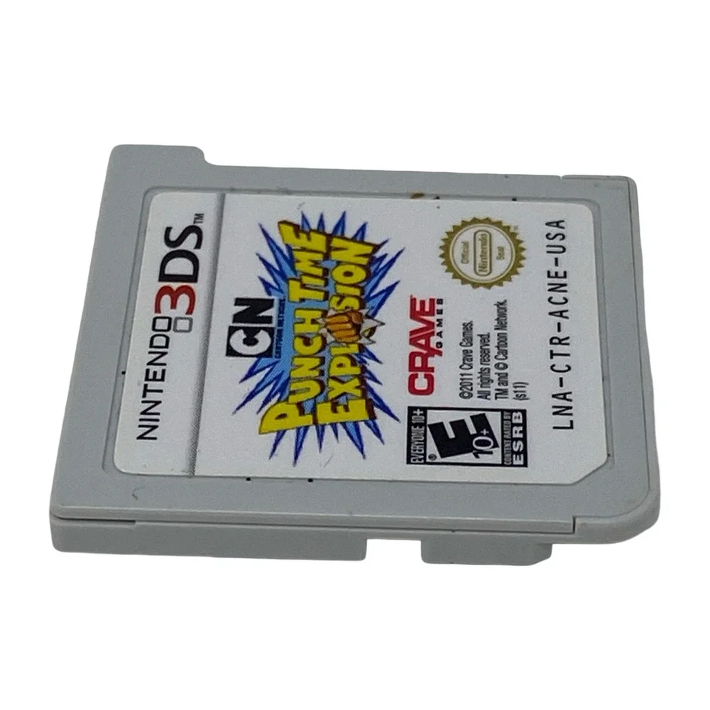 Cartoon Network Punch Time Explosion Nintendo 3DS Game Cartridge CTR-ACNE-USA